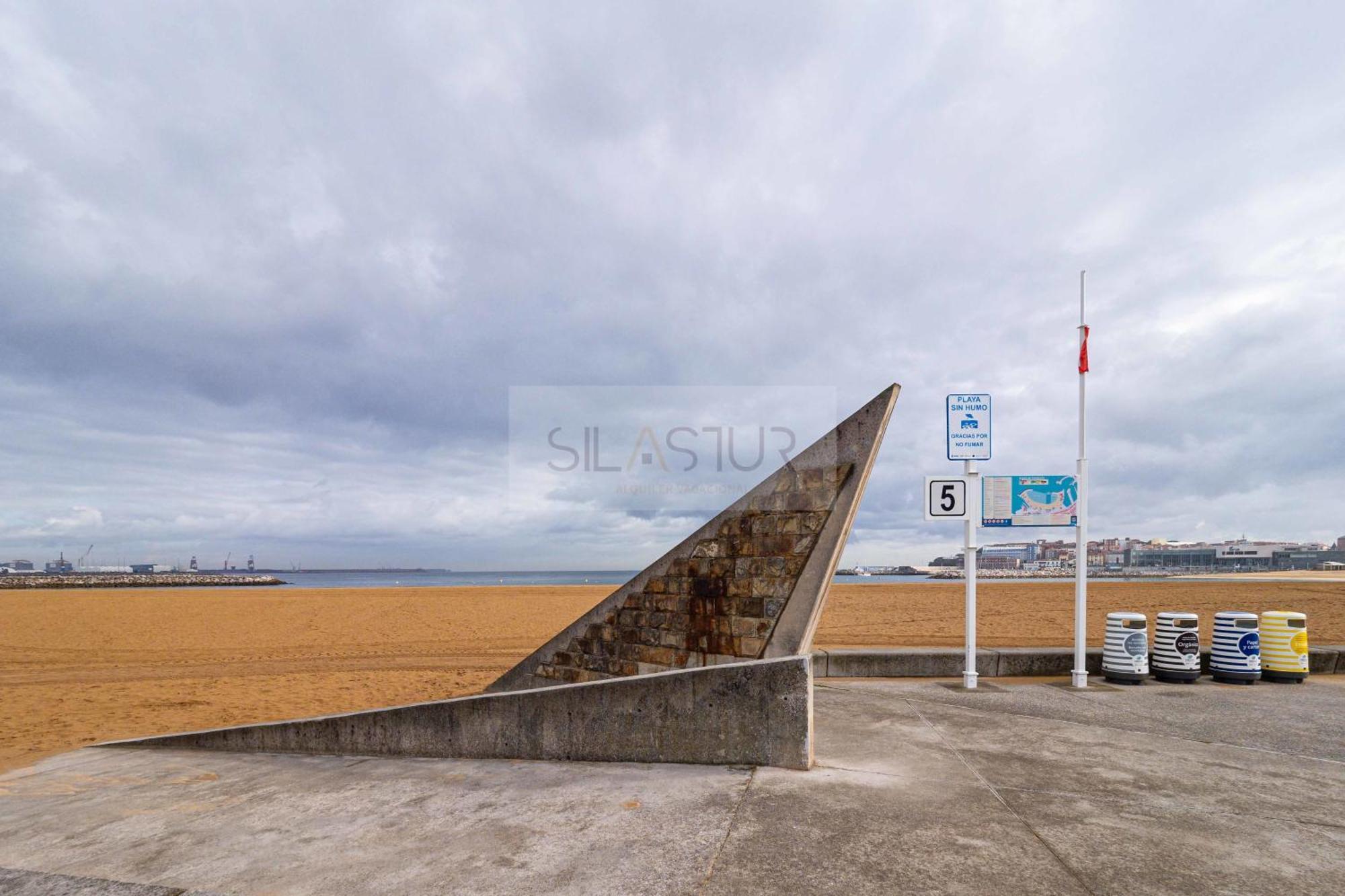 A Pie De Playa B By Silastur Gijón Zewnętrze zdjęcie